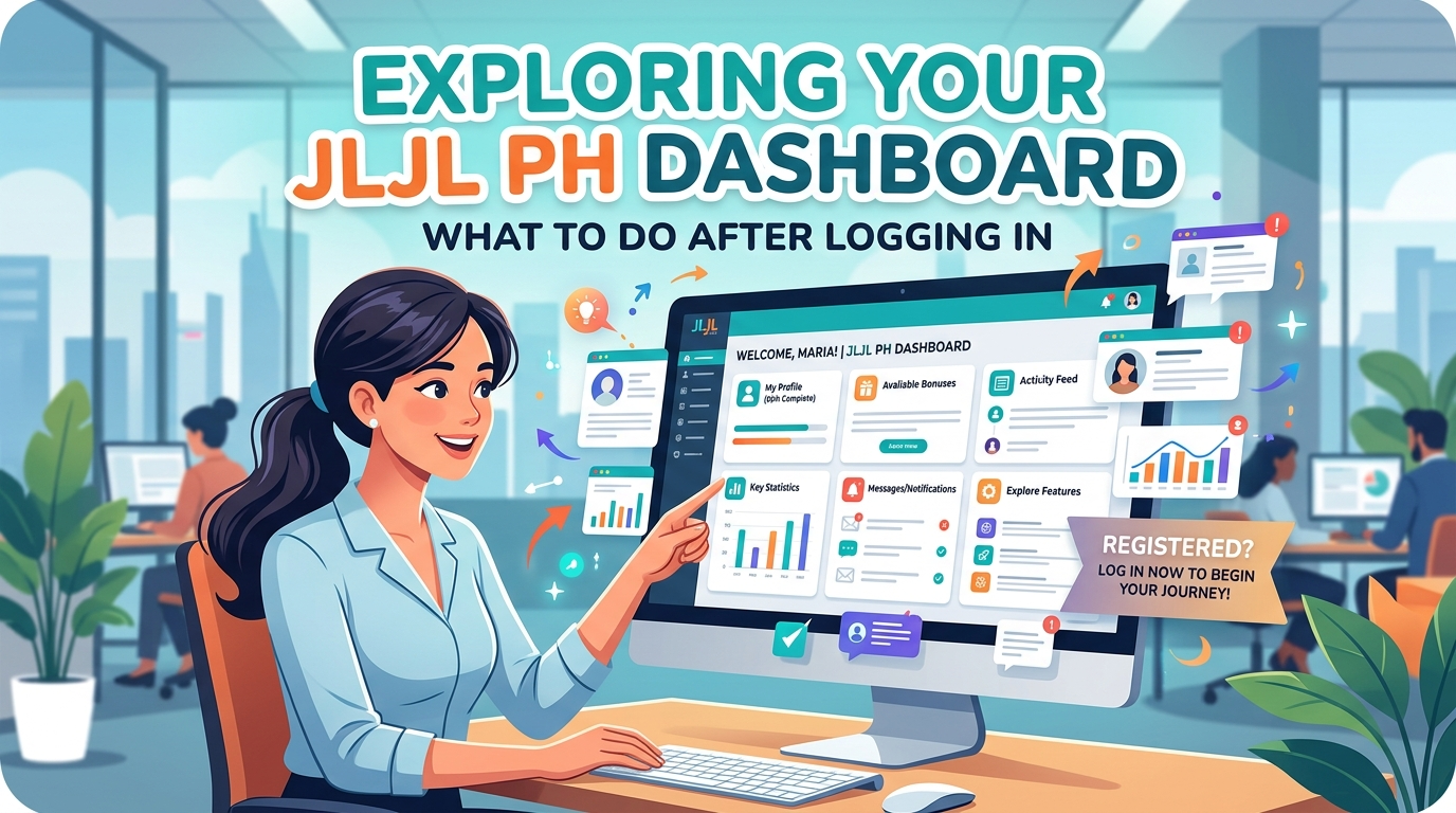 Exploring Your JLJL PH Dashboard after jljl ph login register