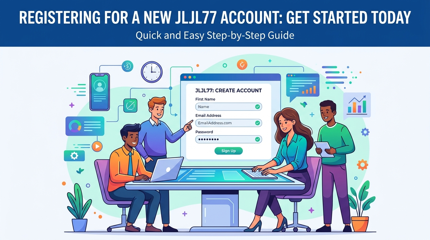 Registering for a New JLJL77 Account: Get Started Today